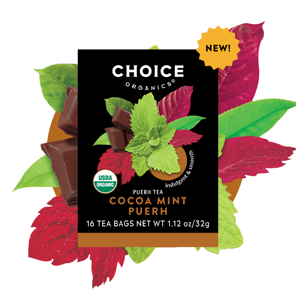 Choice Cocoa Mint Puerh Tea Box