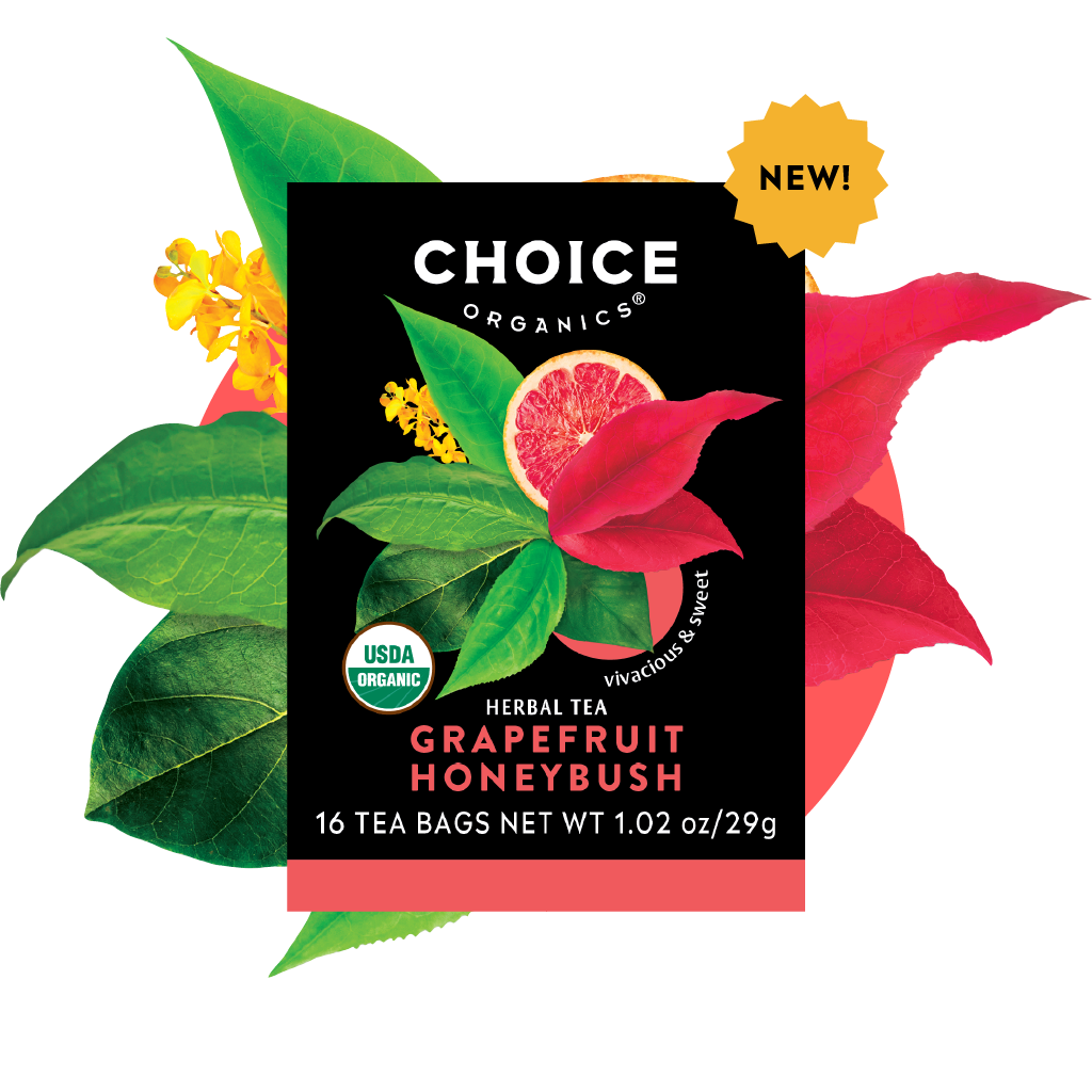 Choice Grapefruit Honeybush Tea Box