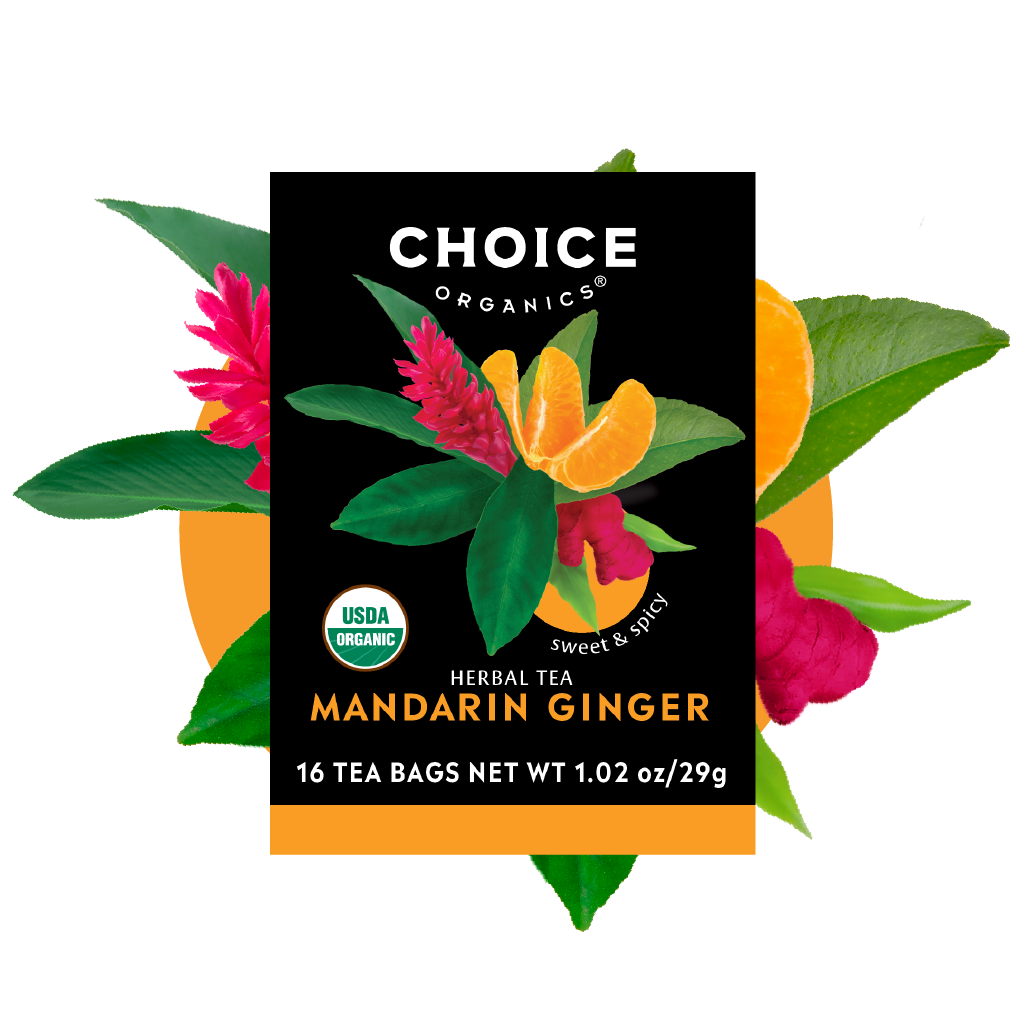 Organic Mandarin Ginger Tea