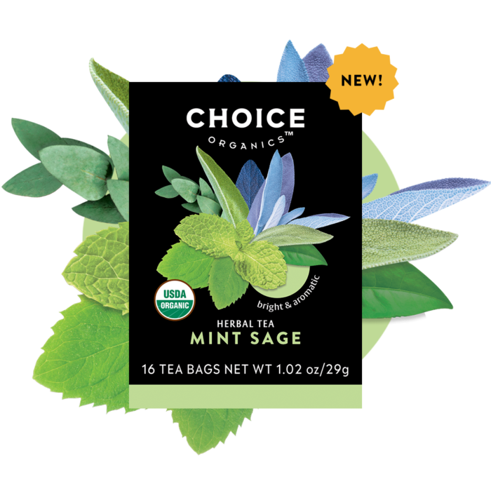 Organic Mint Sage Tea