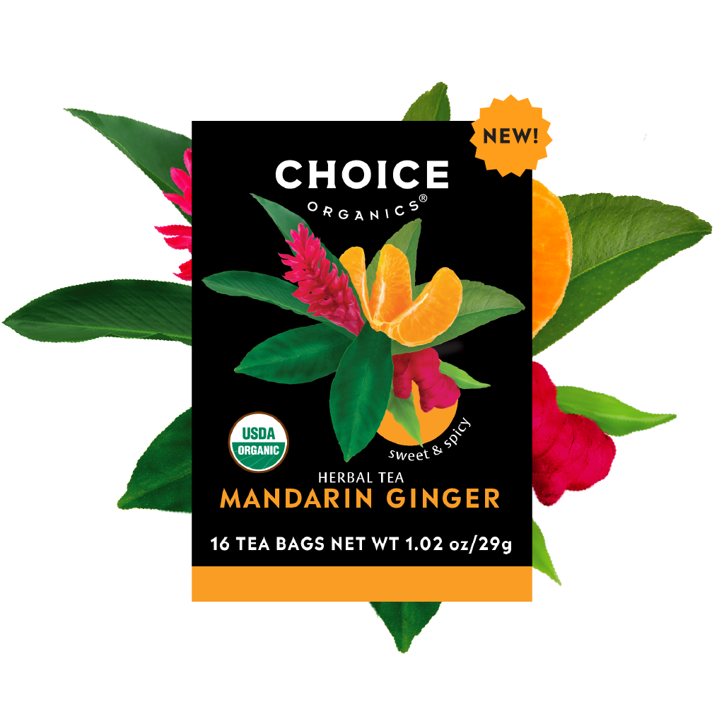 Choice Mandarain Ginger Tea Box
