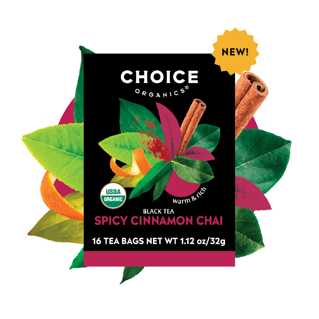Choice Spicy Cinnamon Chai Box